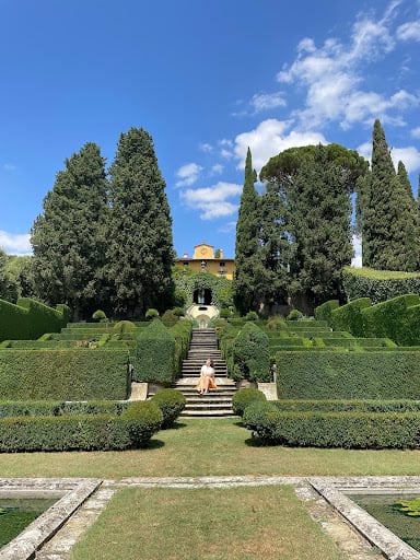 The author at Harvard’s Villa I Tatti in Italy.