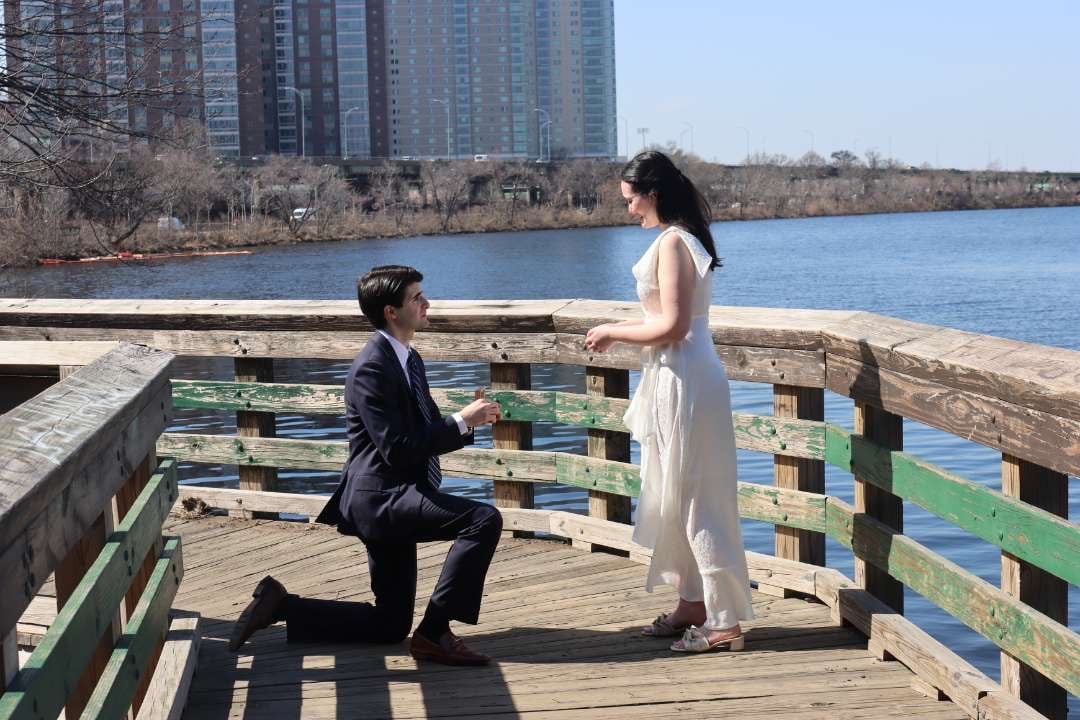 Mitchell Sharum '25 and Katie J.L. Miri '25 are engaged to be married in October in Austin, Texas.