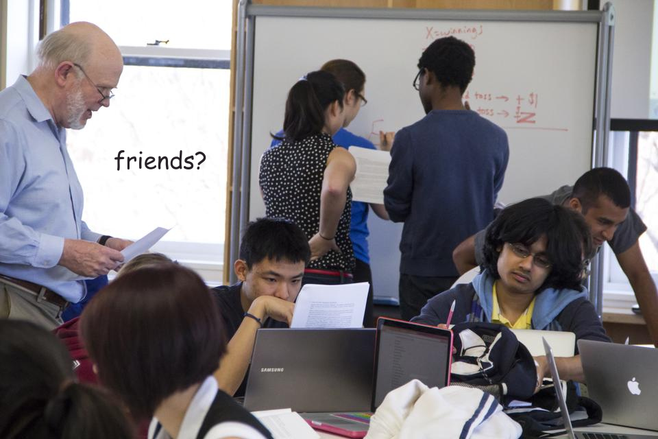 Departments I'd Like to Find Friends in