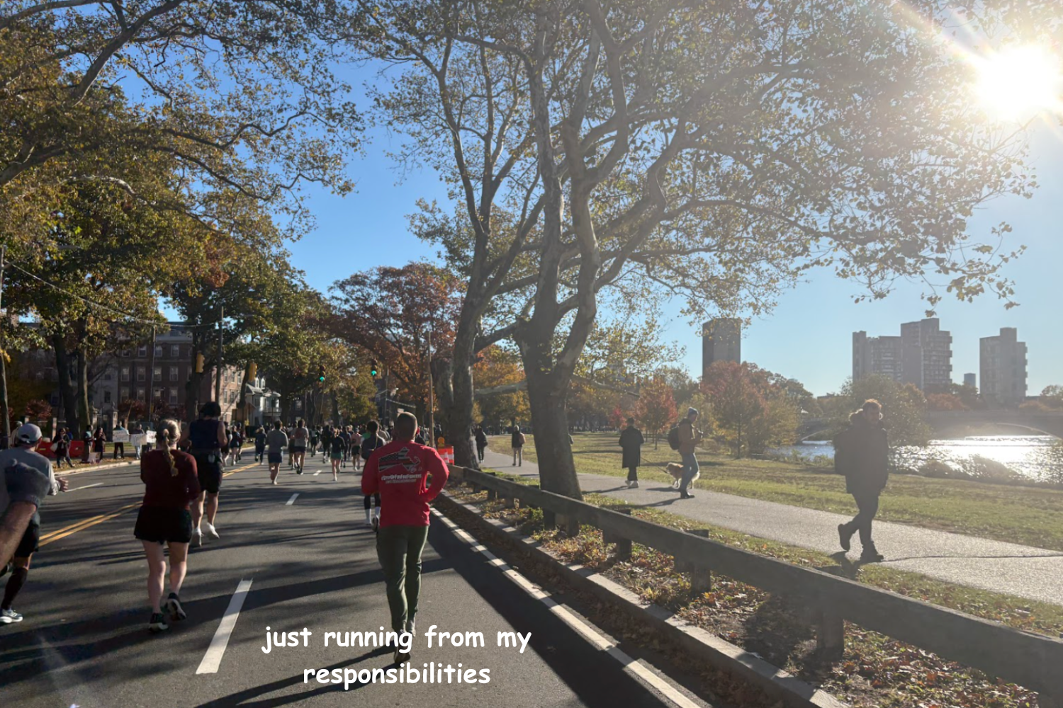 Running by the Charles