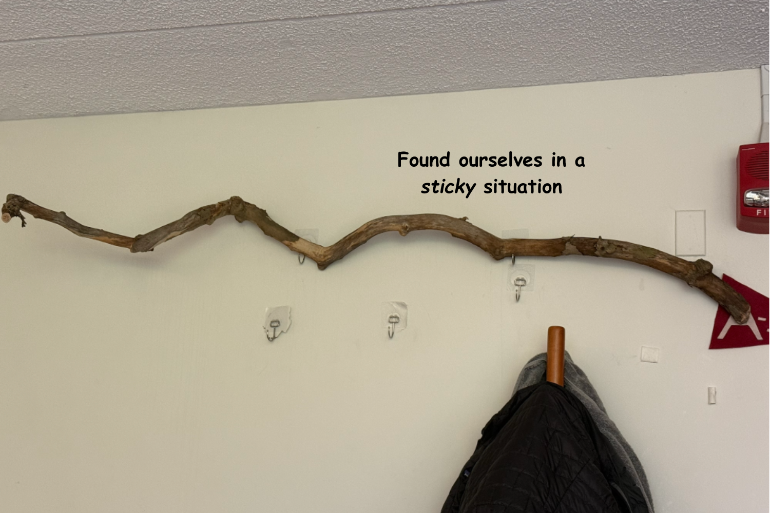 We did everything to make this stick