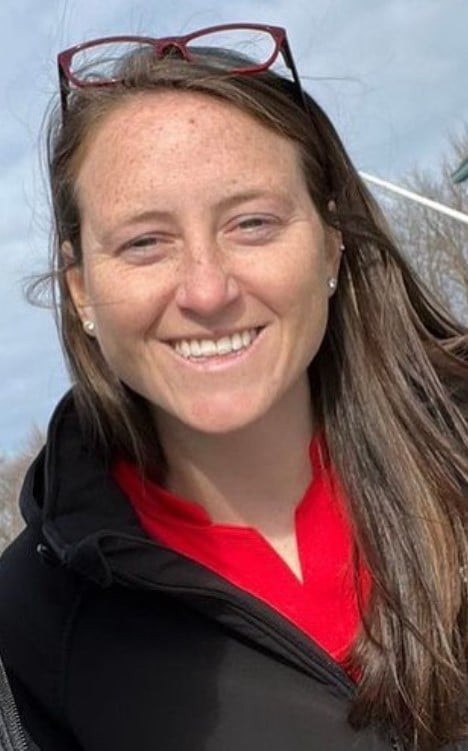 Elizabeth “Libby” Hughes, the new Head Coach of the Harvard-Radcliffe lightweight rowing team.