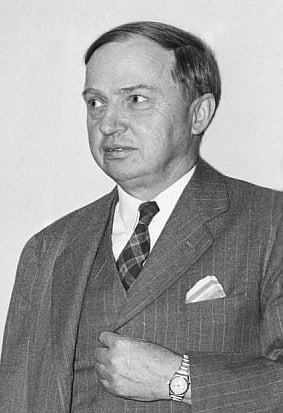 Harlow Shapley, professor of astronomy, c. 1947